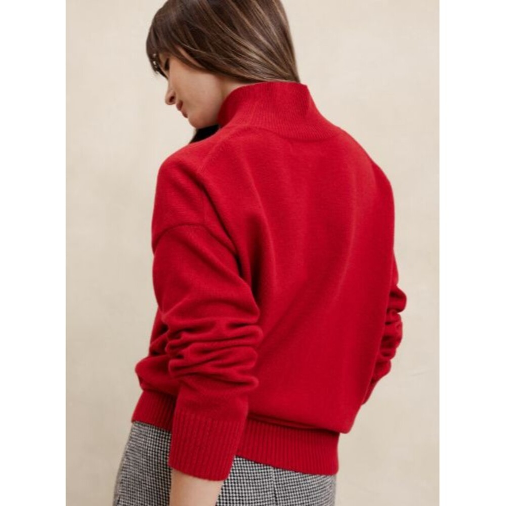 Banana Republic Womens Perfectly Soft Turtleneck Sweater Size L